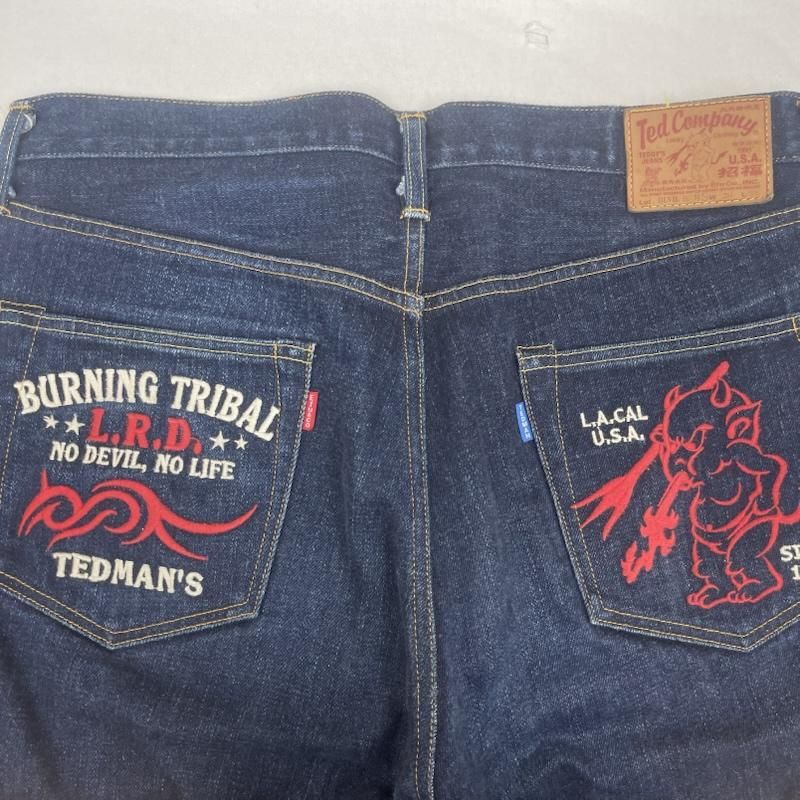 テッドマン TED COMPANY DEVIL号 シリーズ 刺繍 赤耳 セルビッチ