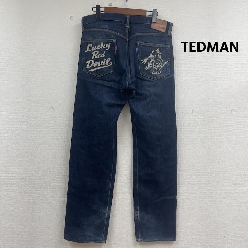 Ted Company デニムパンツ テッドマン TED COMPANY DEVIL号 シリーズ 刺繍 赤耳 セルビッチ