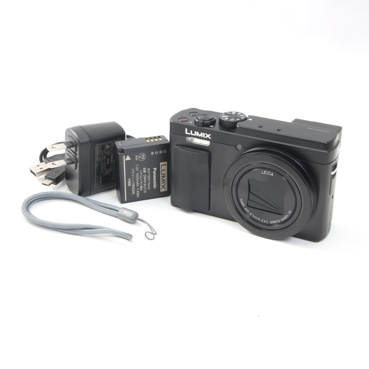 パナソニック Panasonic LUMIX DC-TZ95 ブラック コンパクトデジタル