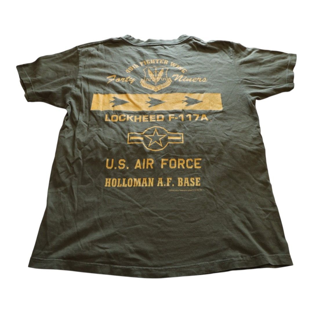 BUZZ RICKSON'S バズリクソンズ SKUNK WORKS Tシャツ USA製 オリーブ