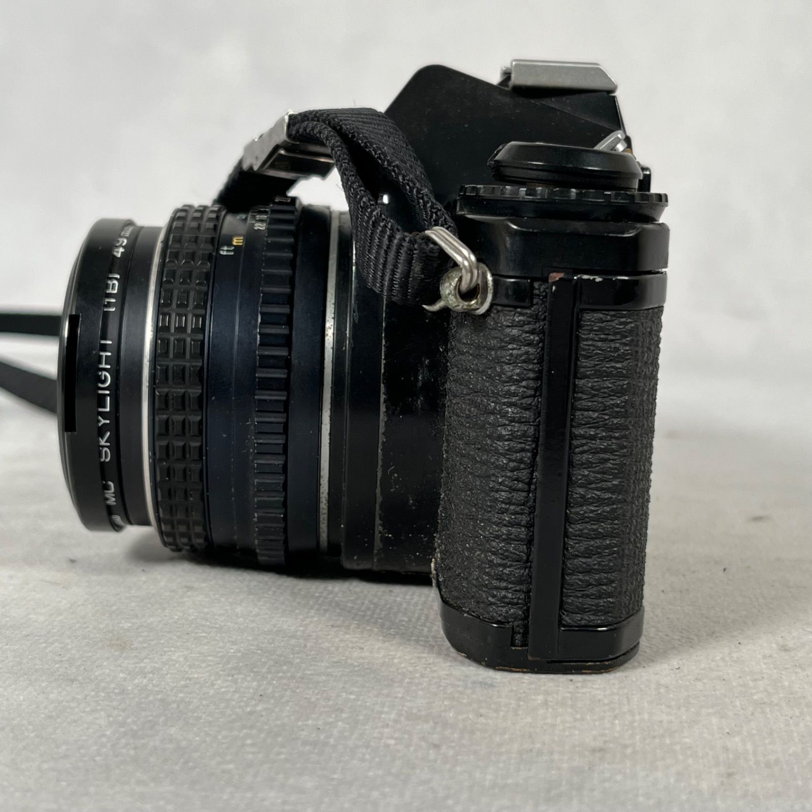 管2606-324】ASAHI PENTAX MV1 ブラック フィルムカメラ 49mm レンズ