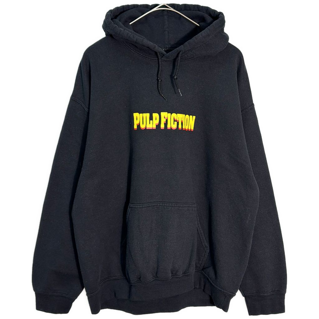 Pulp Fiction パルプ・フィクション スウェットパーカー ムービー ブラック(メンズ M)中古 古着 Y4652 Pulp Fiction パルプ・フィクション スウェットパーカー ムービー