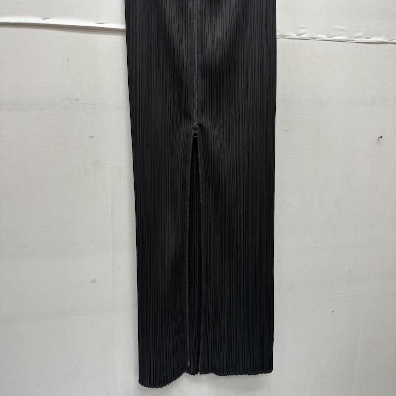 イッセイミヤケ PLEATS PLEASE プリーツ ジップ スリット ロング