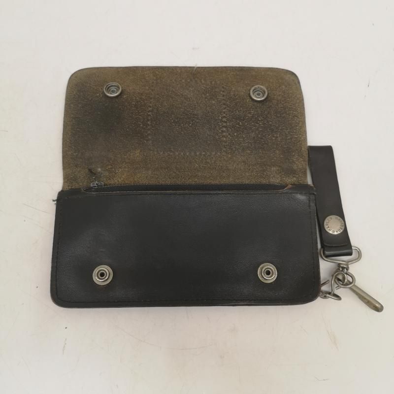 ハーレーダビッドソン 90s トラッカー レザー ロング ウォレット