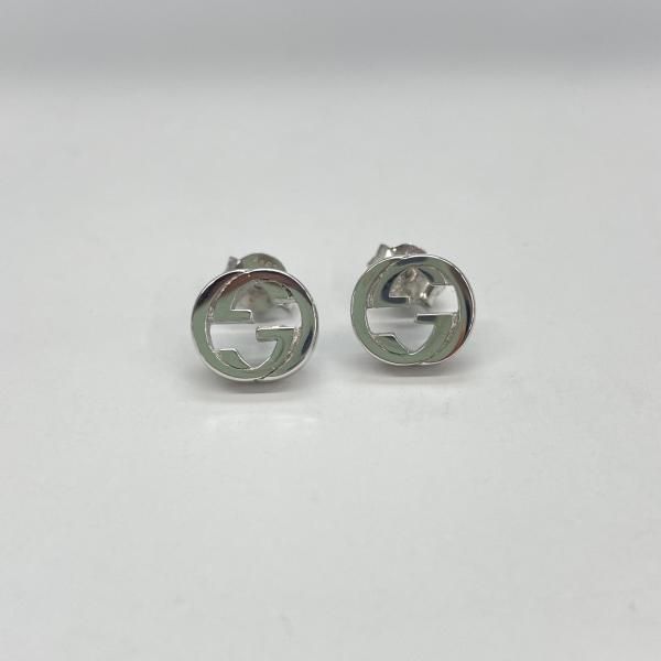 【中古】GUCCI インターロッキングG ピアス 925 シルバー 箱あり グッチ[91] 16,174円