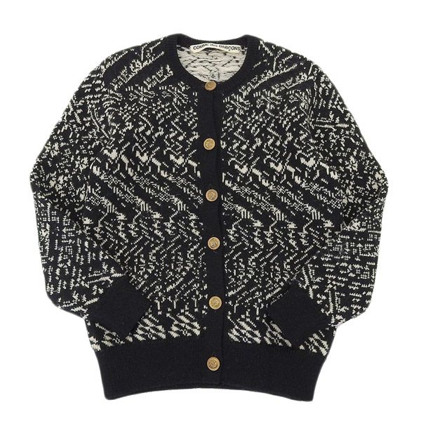 コムデギャルソン COMME des GARCONS カーディガン レディース ブラック 黒 80年代 [Y01460] 16,756円