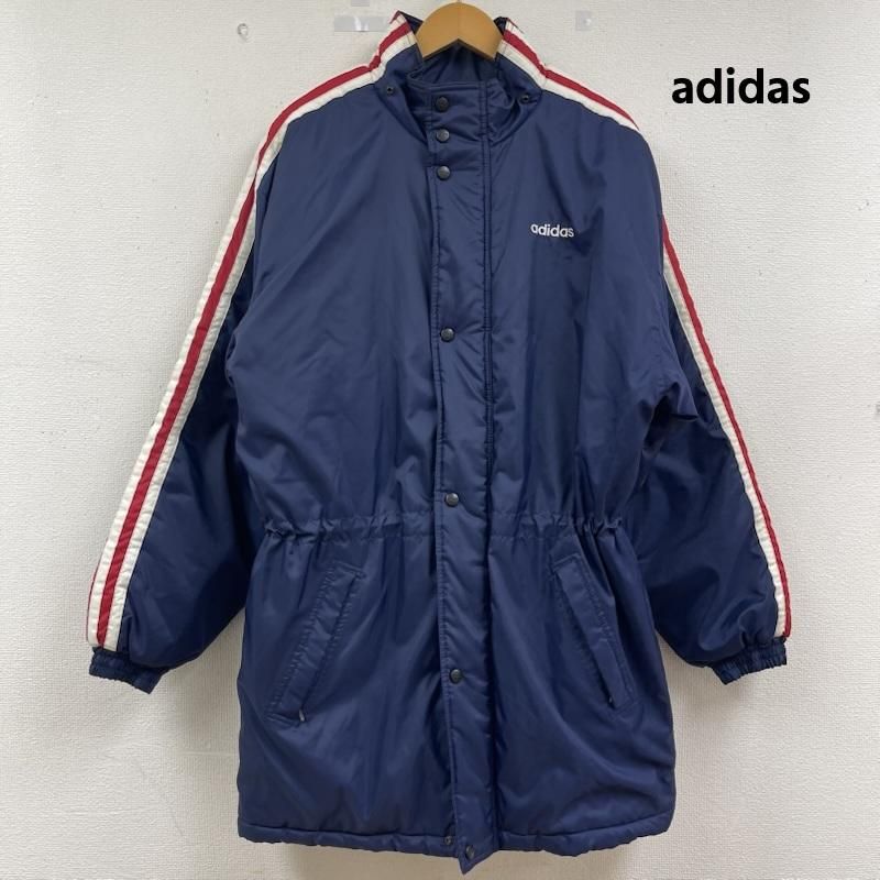 アディダス 80s 90s 万国旗タグ ヴィンテージ ベンチコート ジャケット