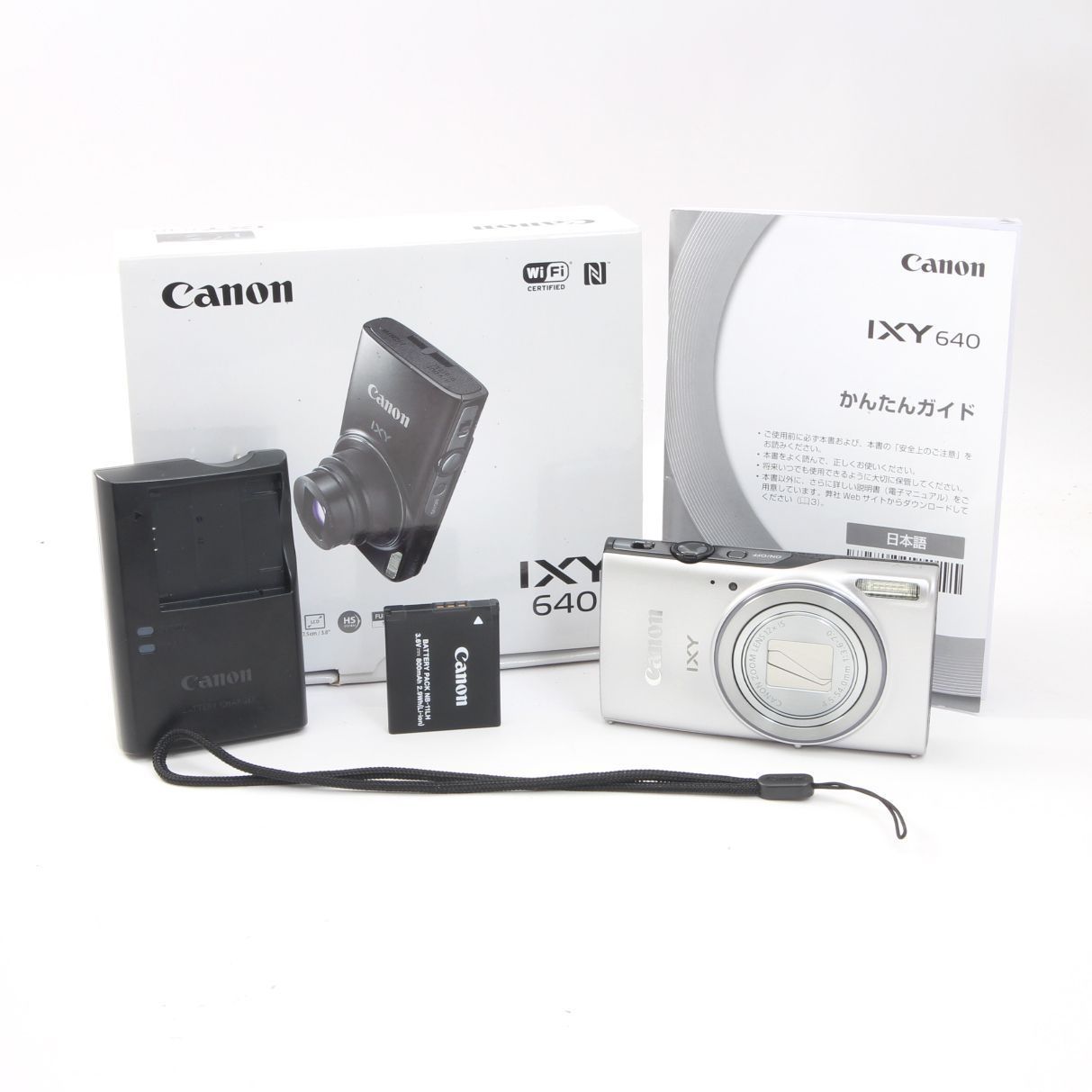 CANON キャノン IXY 640 シルバー コンパクトデジタルカメラ - メルカリ