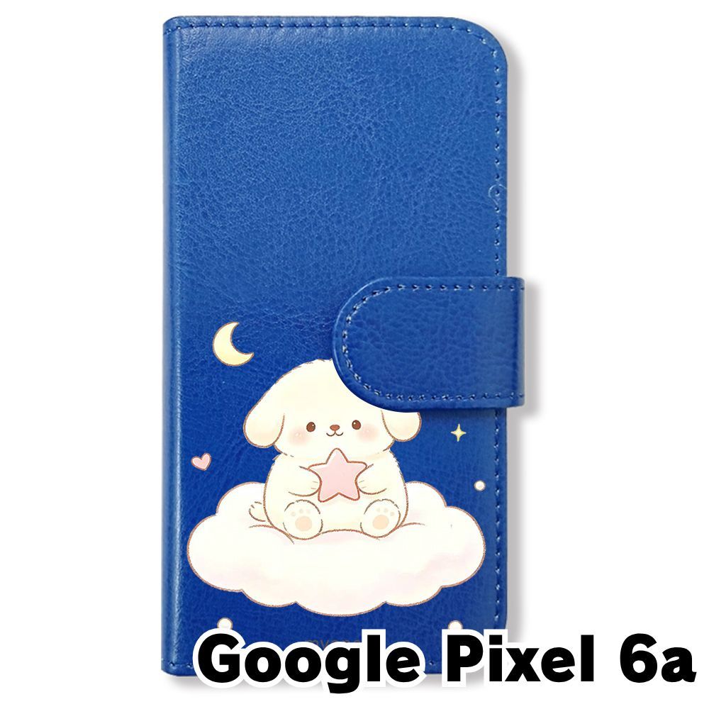 新品未使用】 Google Pixel 6a 手帳型スマホ ケース (色：ダークブルー