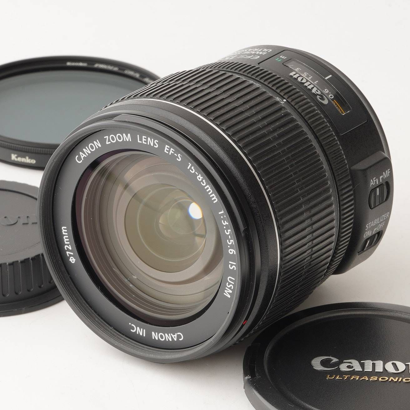 キヤノン Canon ZOOM LENS EF-S 15-85mm F3.5-5.6 IS USM EFマウント用 12,675円