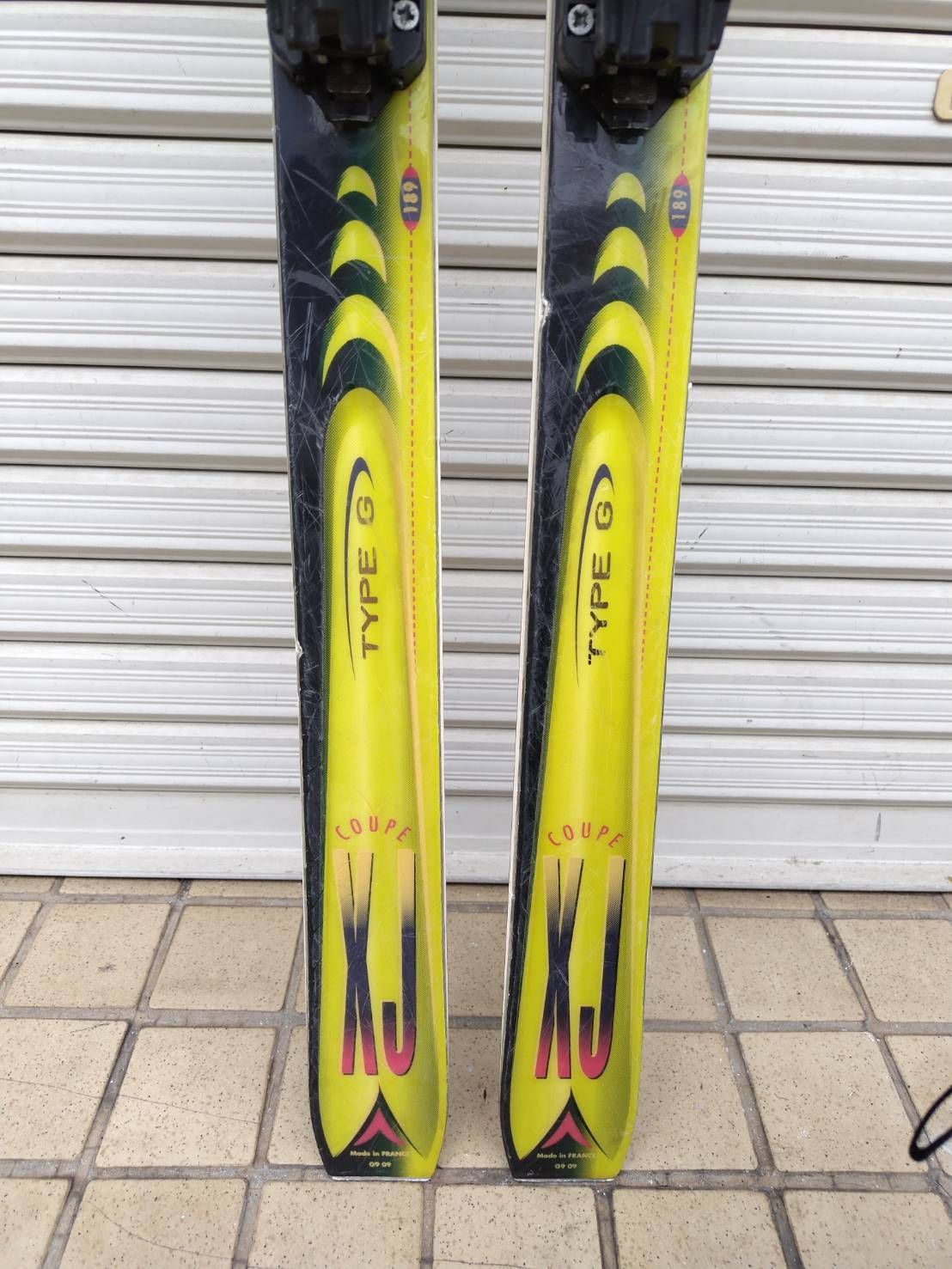 DYNASTAR TYPE G COUPE XJ 189cm/スキー板/ビンディング付き！ - メルカリ