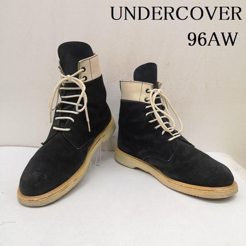 アンダーカバー 初期 96AW ワイヤー期 ジップスエード レザー ボクサー ブーツ メンズ 表記無し ISItems【USED】【古着】【中古】50162458