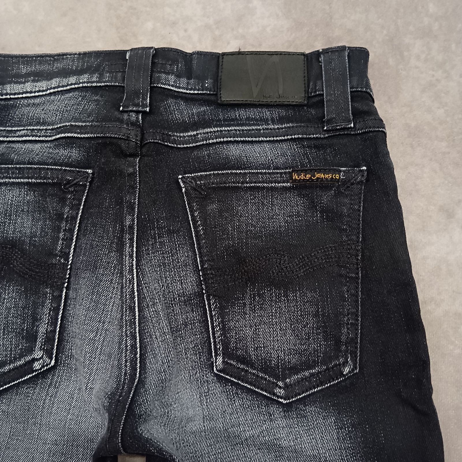 Nudie Jeans W 30 L 32 デニムパンツ ブラック スキニー ヌーディー