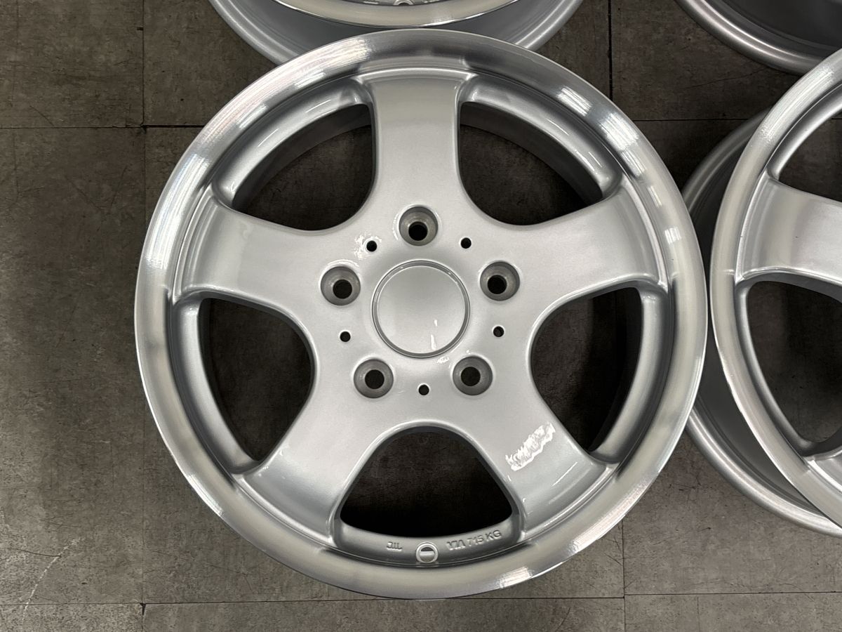 美品】ユーロデザイン 16in 7.5J +63 PCD130 4本セット ベンツ W463 G 