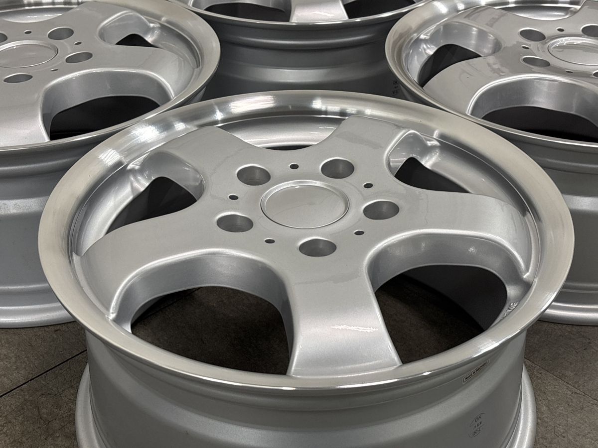 美品】ユーロデザイン 16in 7.5J +63 PCD130 4本セット ベンツ W463 G 