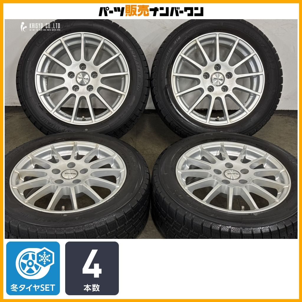 スタッドレス】IRVINE 16in 6.5J +30 PCD112 グッドイヤー アイスナビ7 