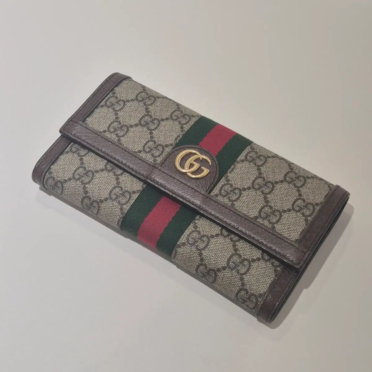 グッチ オフィディア Supreme GG Supreme 長財布