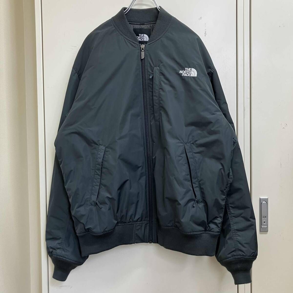 THE NORTH FACE ブルゾン INSULATION BOMBER JACKET XL ブラック NY82552 ノースフェイス
