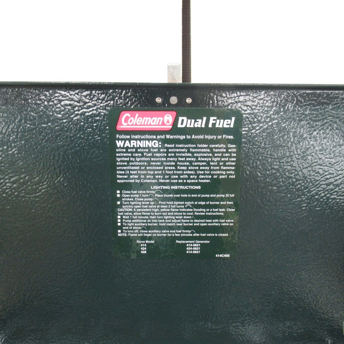 コールマン Dual Fuel 424-700G ツーバーナー コンロ - メルカリ