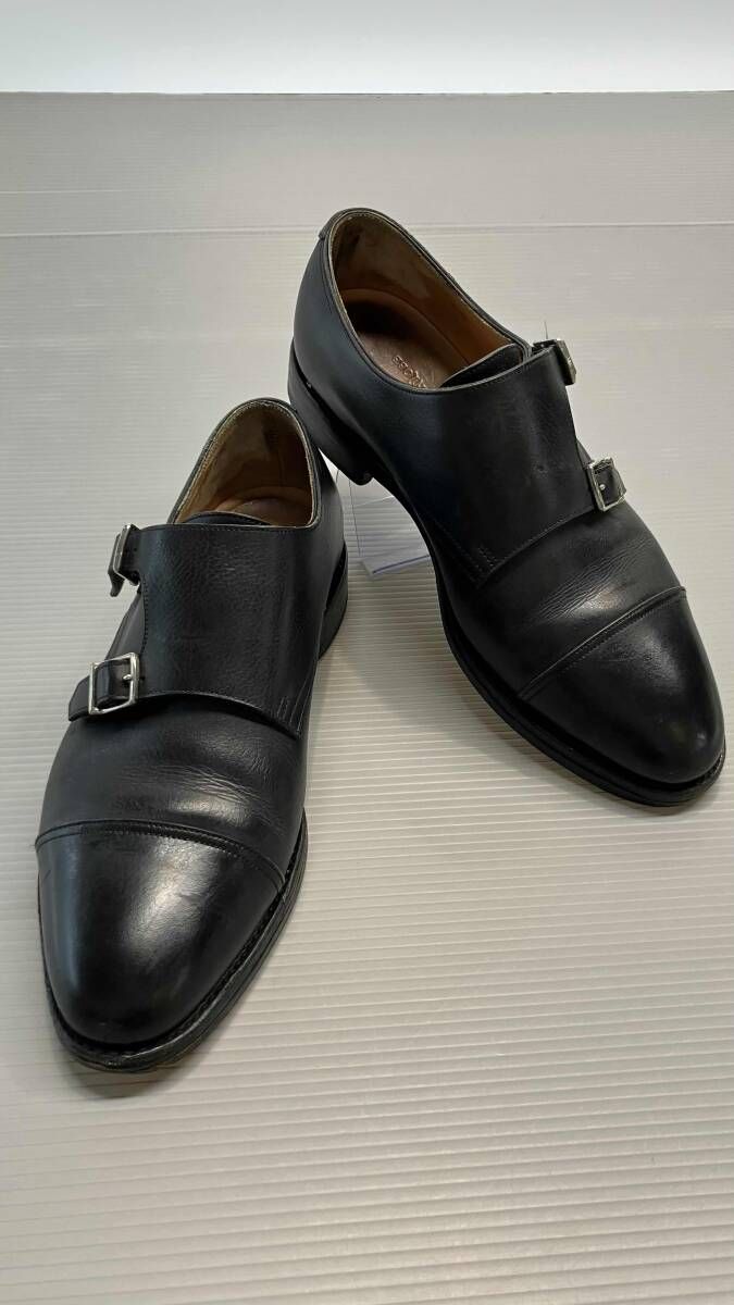 ★JOHN LOBB ジョンロブ ドレスシューズ MILLIAMダブルモンクストラップ 8E 16232 ブラック 通年