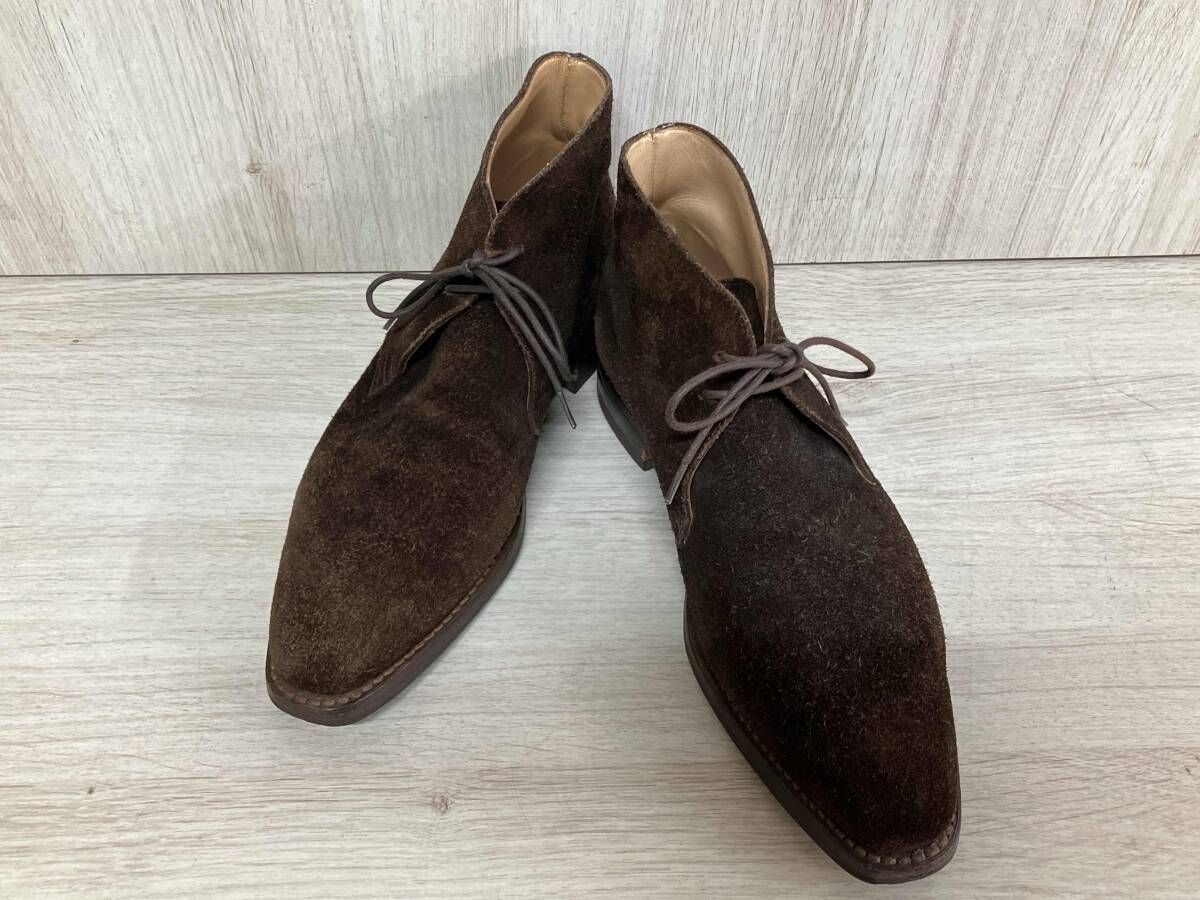 CROCKETT ＆ JONES クロケットジョーンズ その他ブーツ サイズ5 1/2E U25347 ブラウン 箱無し 擦れあり