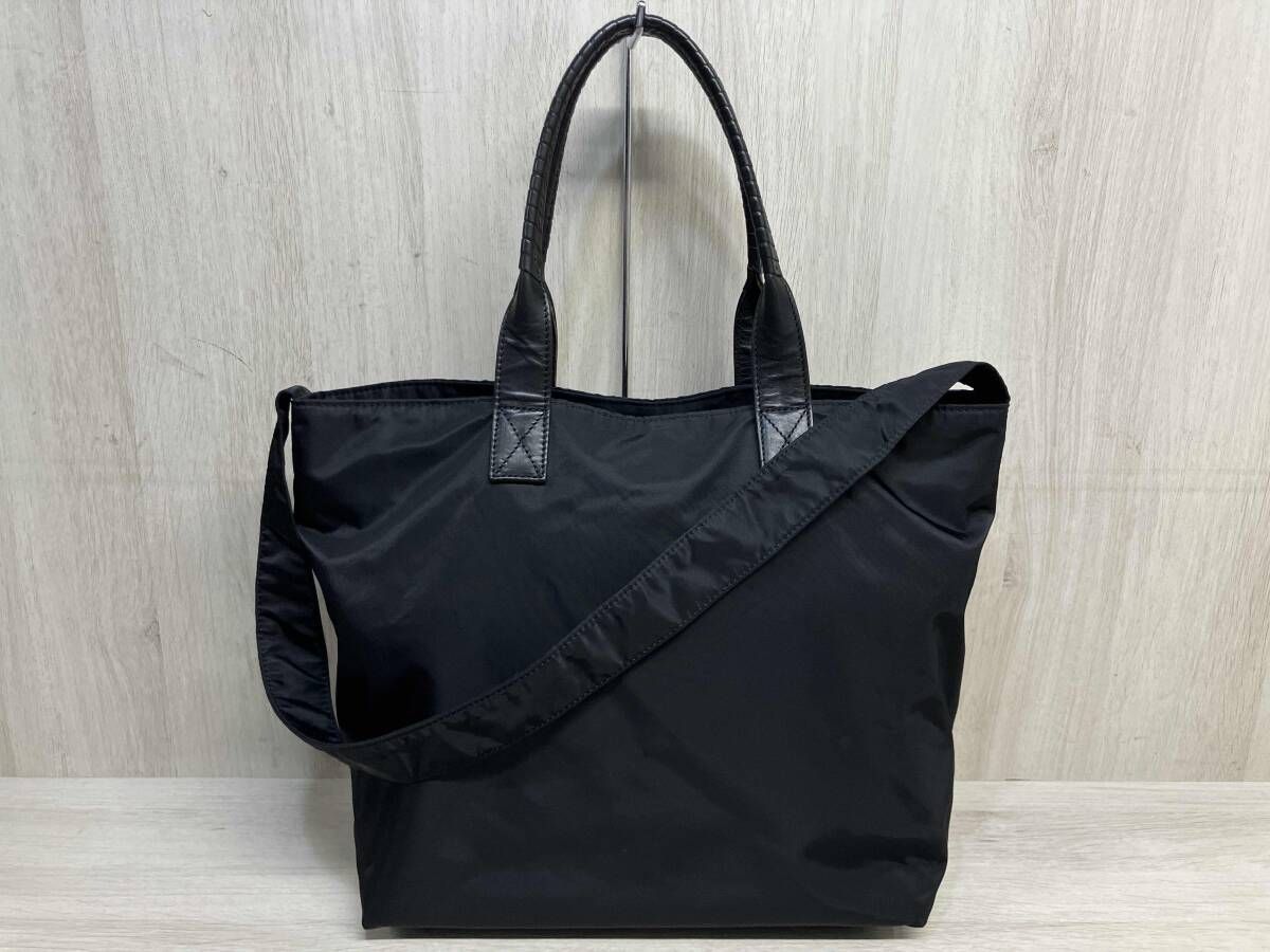 cornelian taurus コーネリアンタウラス 2way トートバッグ ブラック Pack Tote Grocery R.Nylon Cow メンズ ナイロン レザー