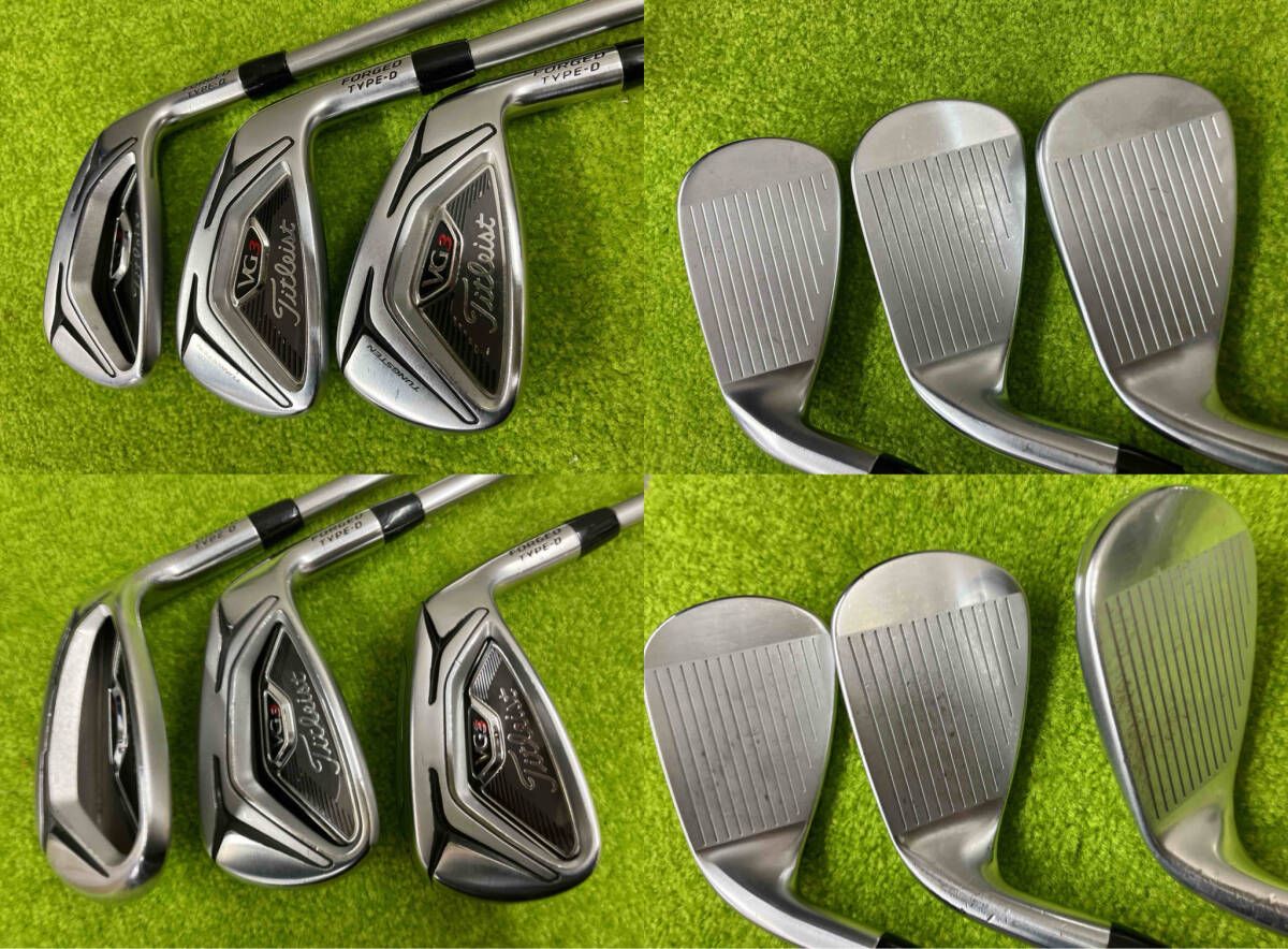 アイアンセット TITLEIST VG3 TYPE-D 2018 (6-9I,PW,SW 計6本) VGI