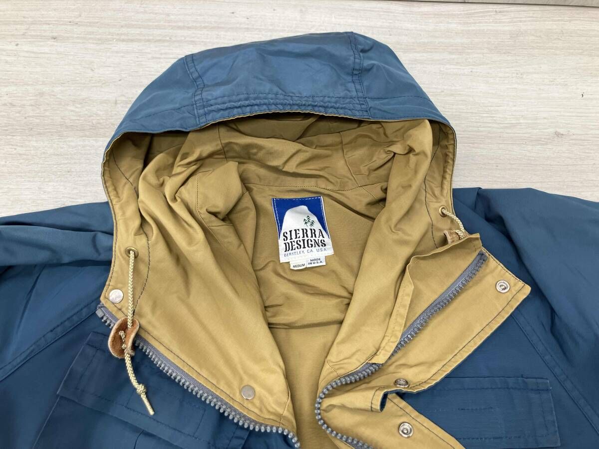 SIERRA DESIGN USA製三本杉マウンテンパーカー SIERRA DESIGNS マウンテンパーカー/USA製 90S 3本杉 表記サイズ