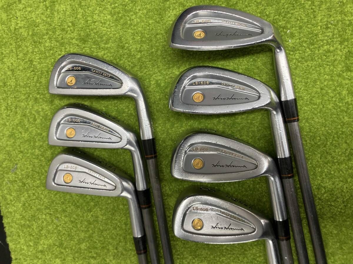 アイアンセット HONMA GOLF LB-606 CAVITY BACK (5,6,7,8,9,10,11番 計