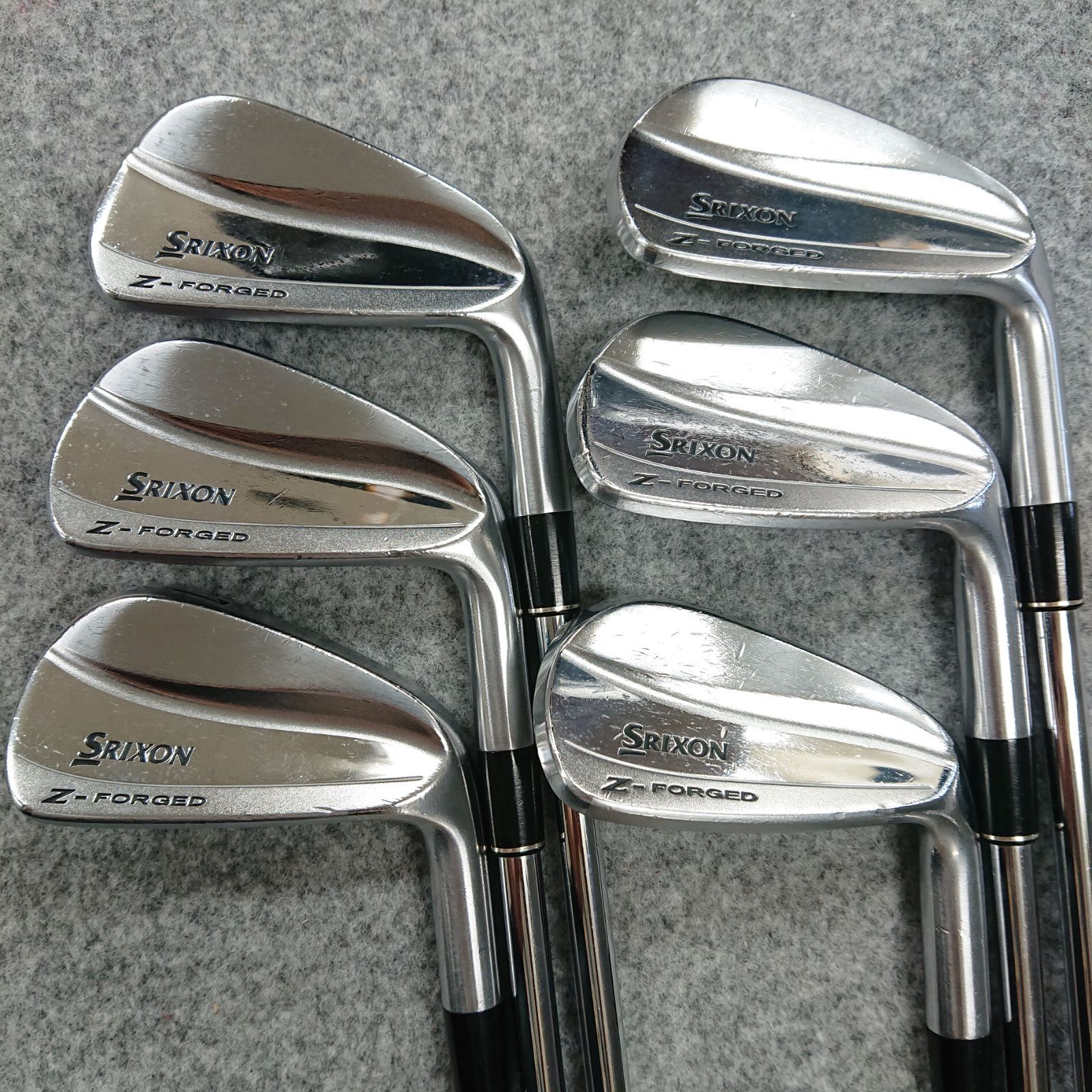 松山英樹 スリクソン Z-FORGED アイアン #5-PW 6本セット ダイナミックゴールド D.S.T (S200) 日本仕様