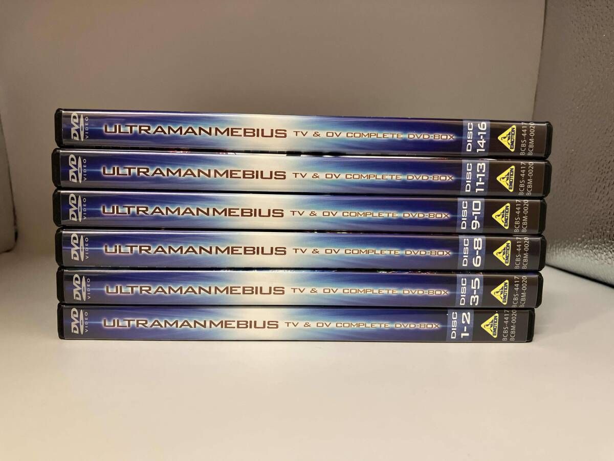 帯あり DVD ウルトラマンメビウス TV&OV COMPLETE DVD-BOX - メルカリ