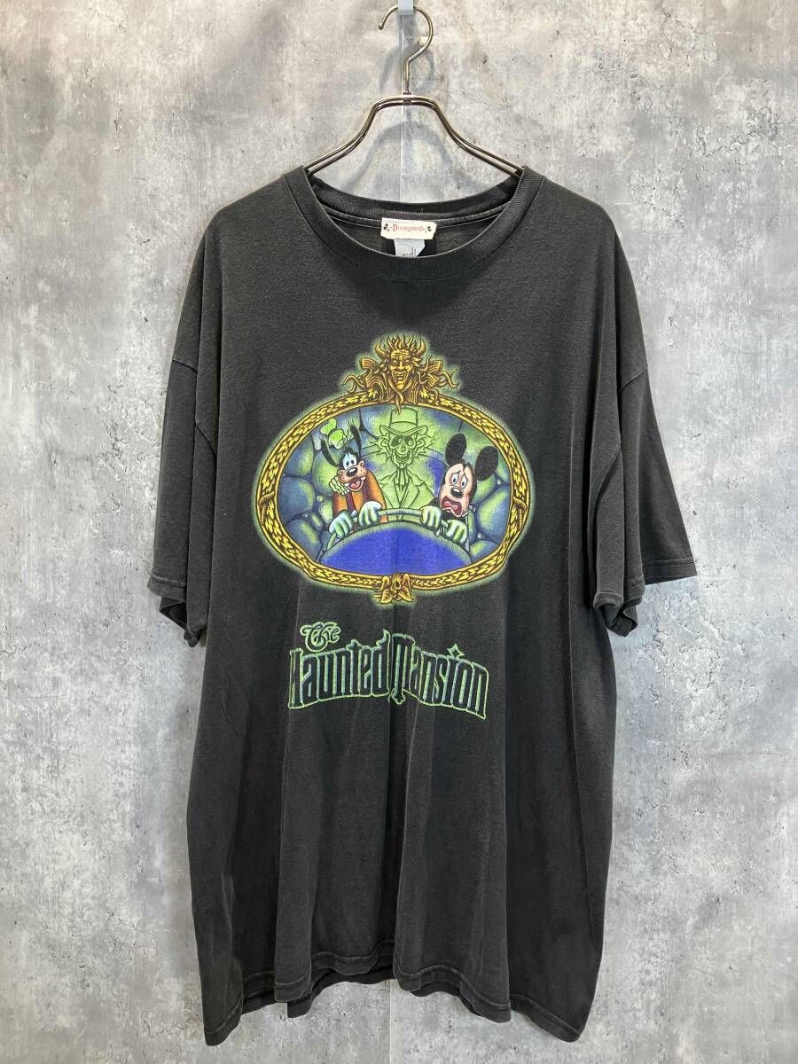 USA製 Disney ディズニー ホーンテッドマンションTEE ブラック サイズ