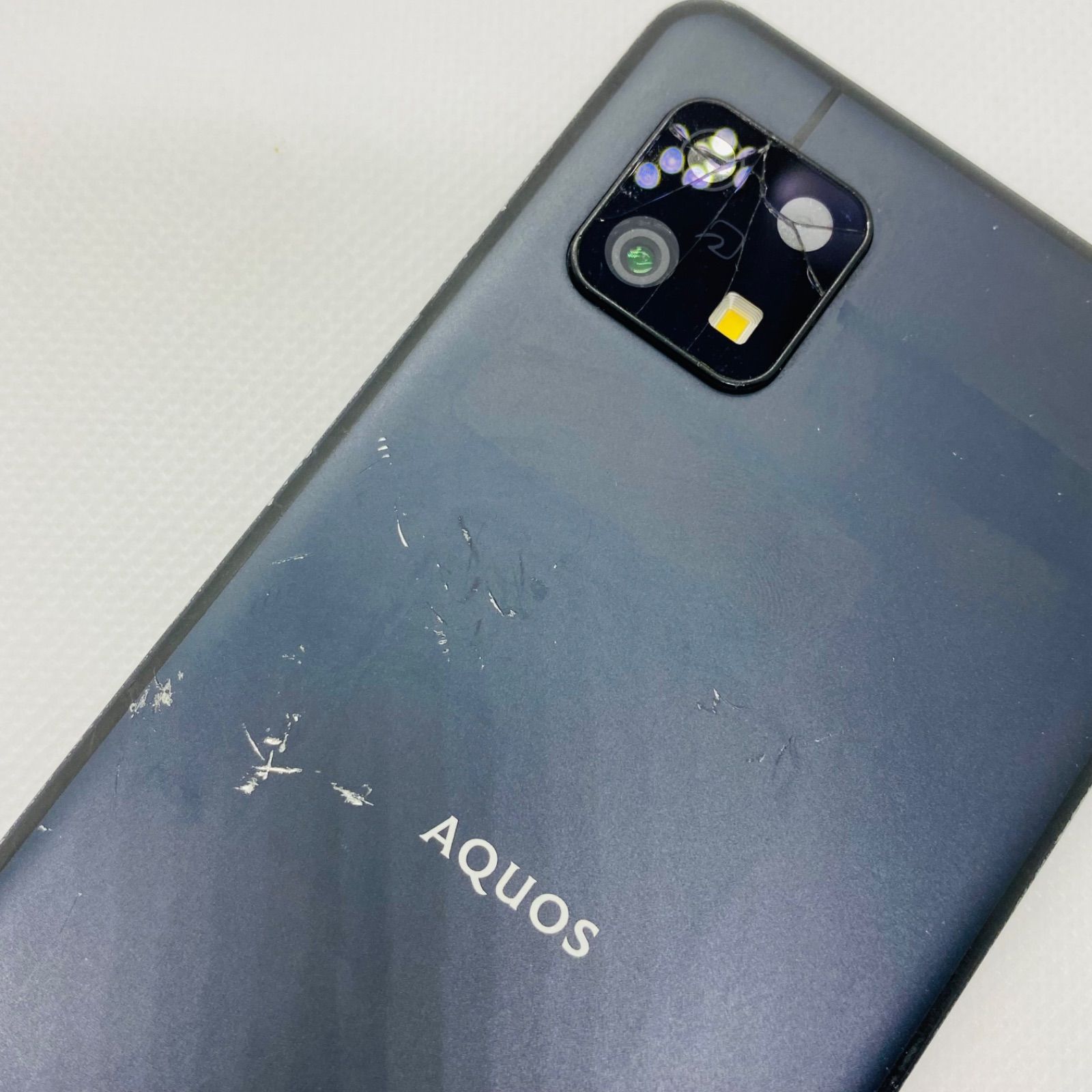 訳あり】AQUOS sense6s 64GB ブラック SIMロック解除済 - メルカリ