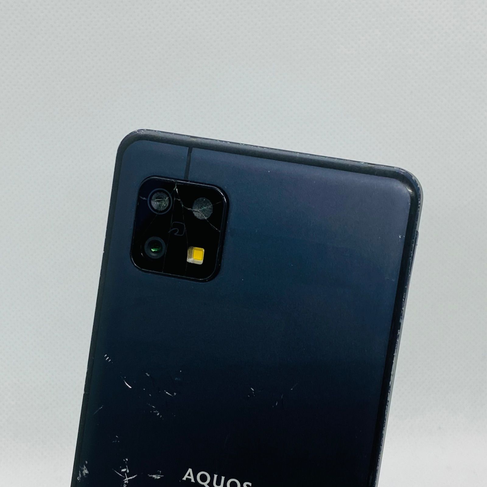 訳あり】AQUOS sense6s 64GB ブラック SIMロック解除済 - メルカリ