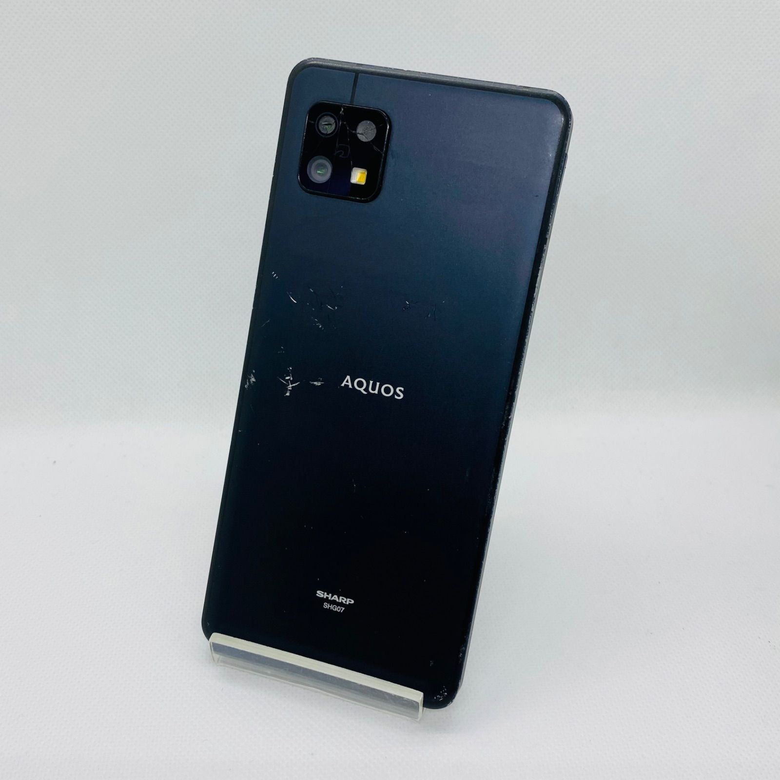 訳あり】AQUOS sense6s 64GB ブラック SIMロック解除済 - メルカリ