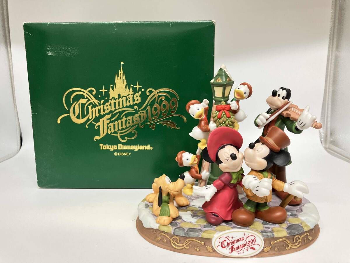 ディズニー クリスマスファンタジー 1999 フィギュアリン 陶器製