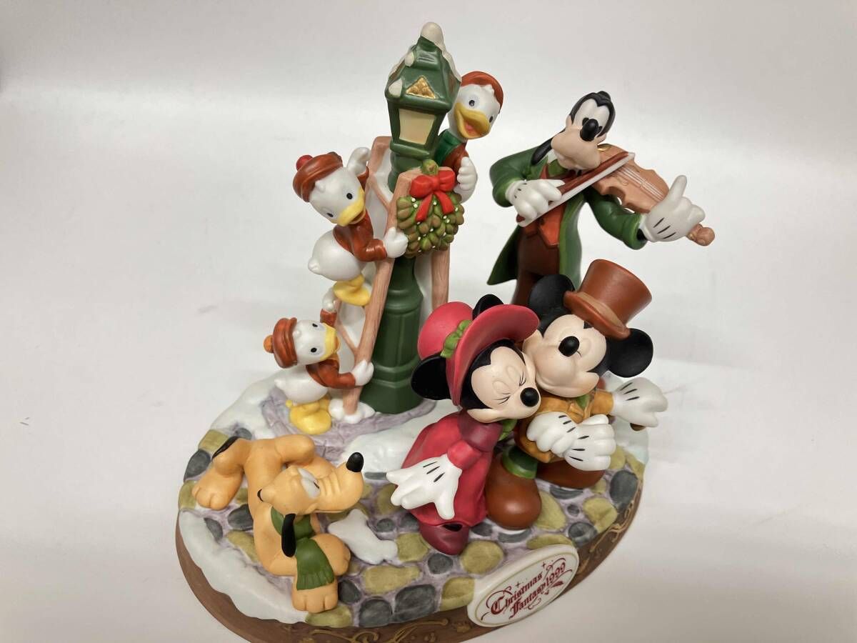 ディズニー クリスマスファンタジー 1999 フィギュアリン 陶器製