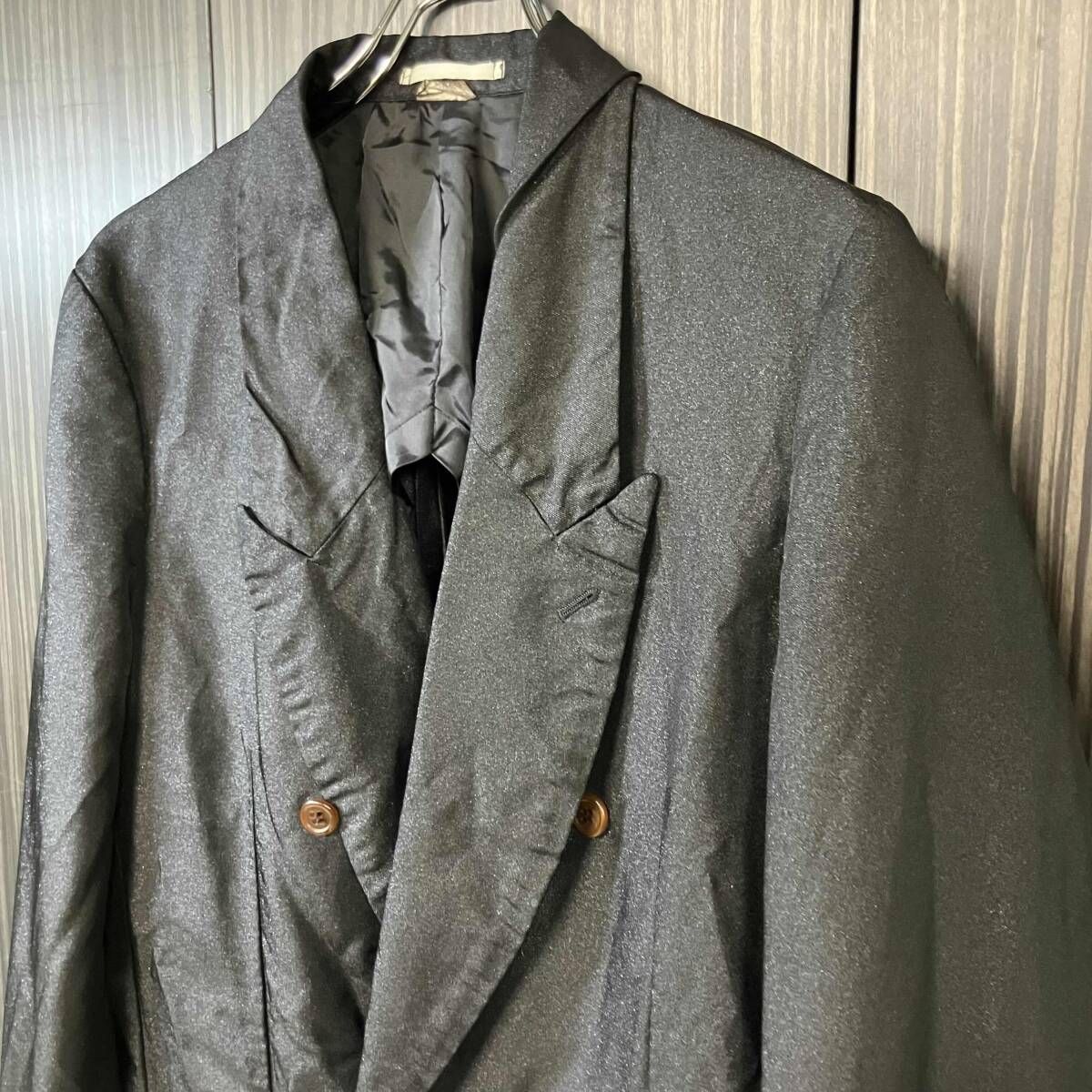 19AW COMME des GARCONS HOMME PLUS ポリ縮絨ダブルコート コート M