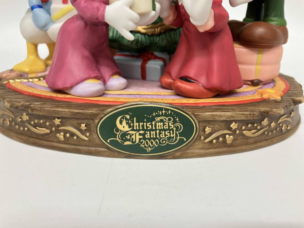 ディズニー クリスマスファンタジー2000 フィギュアリン 陶器製 - メルカリ