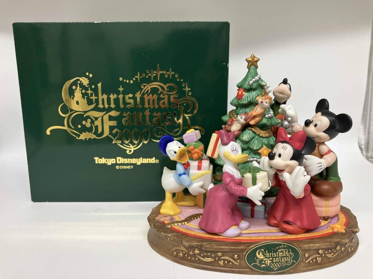 ディズニー クリスマスファンタジー2000 フィギュアリン 陶器製 - メルカリ