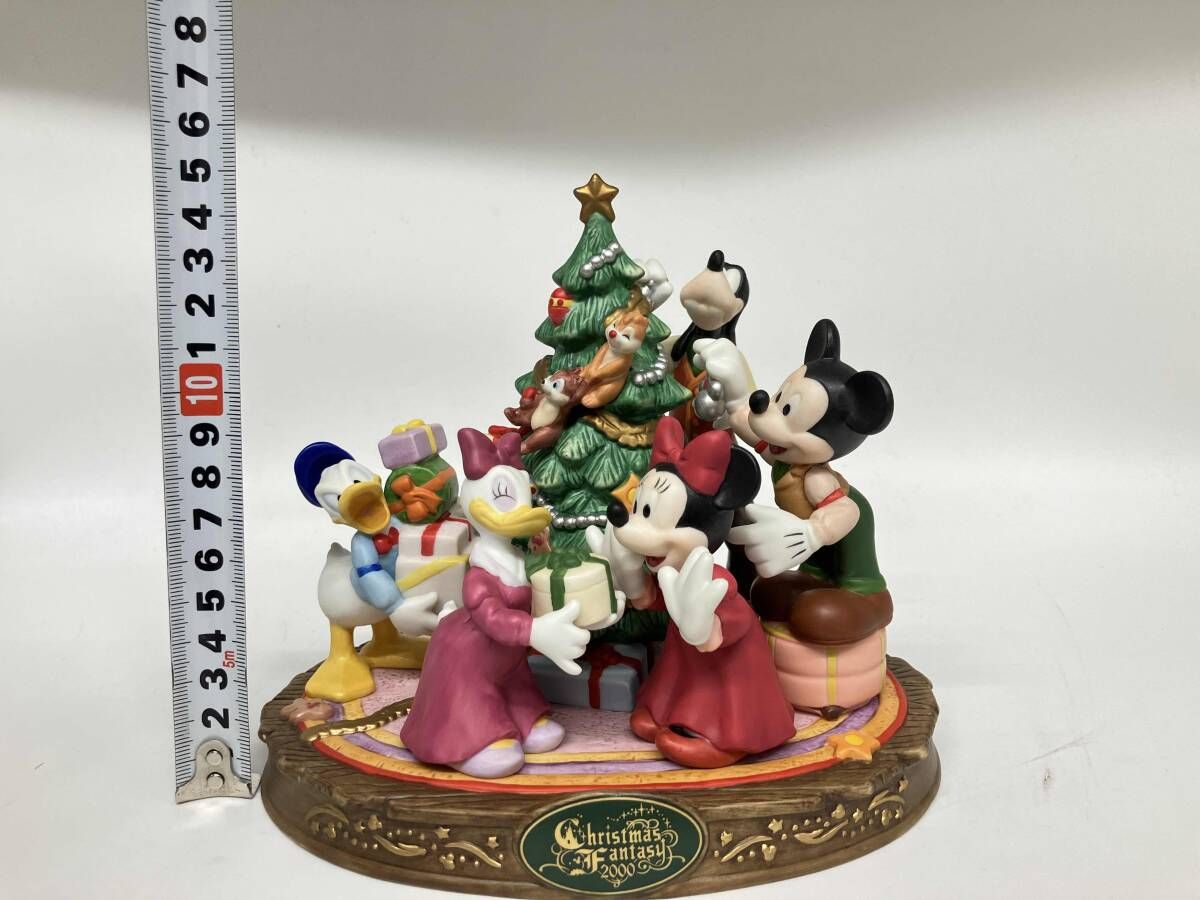 ディズニーランド クリスマスファンタジー2000 フィギュア3点セット 置物 ディズニー クリスマスファンタジー2000 フィギュアリン 陶器製 - メルカリ