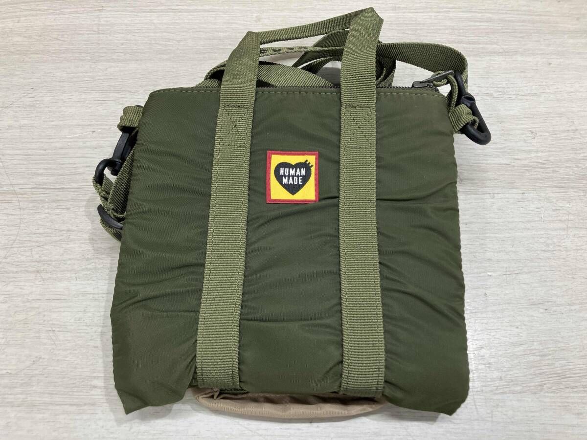 通年 HUMAN MADE ヒューマンメイド 22AW MINI HELMET BAG ショルダー
