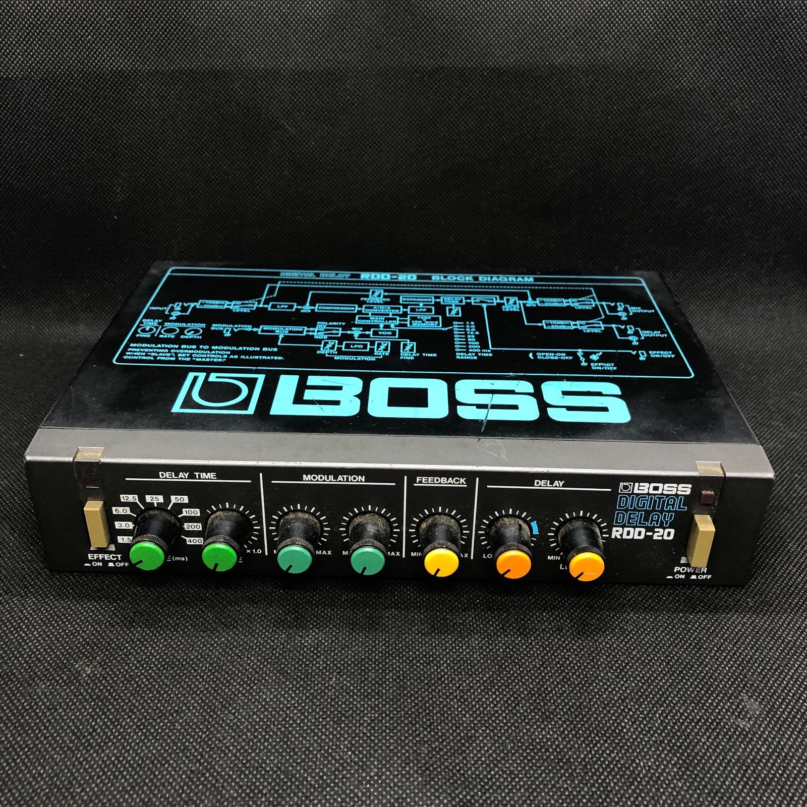 BOSS デジタルディレイ RDD-20 アダプター無し BOSS RDD-20 DIGITAL DELAY AA6UB343101 f146 - メルカリ