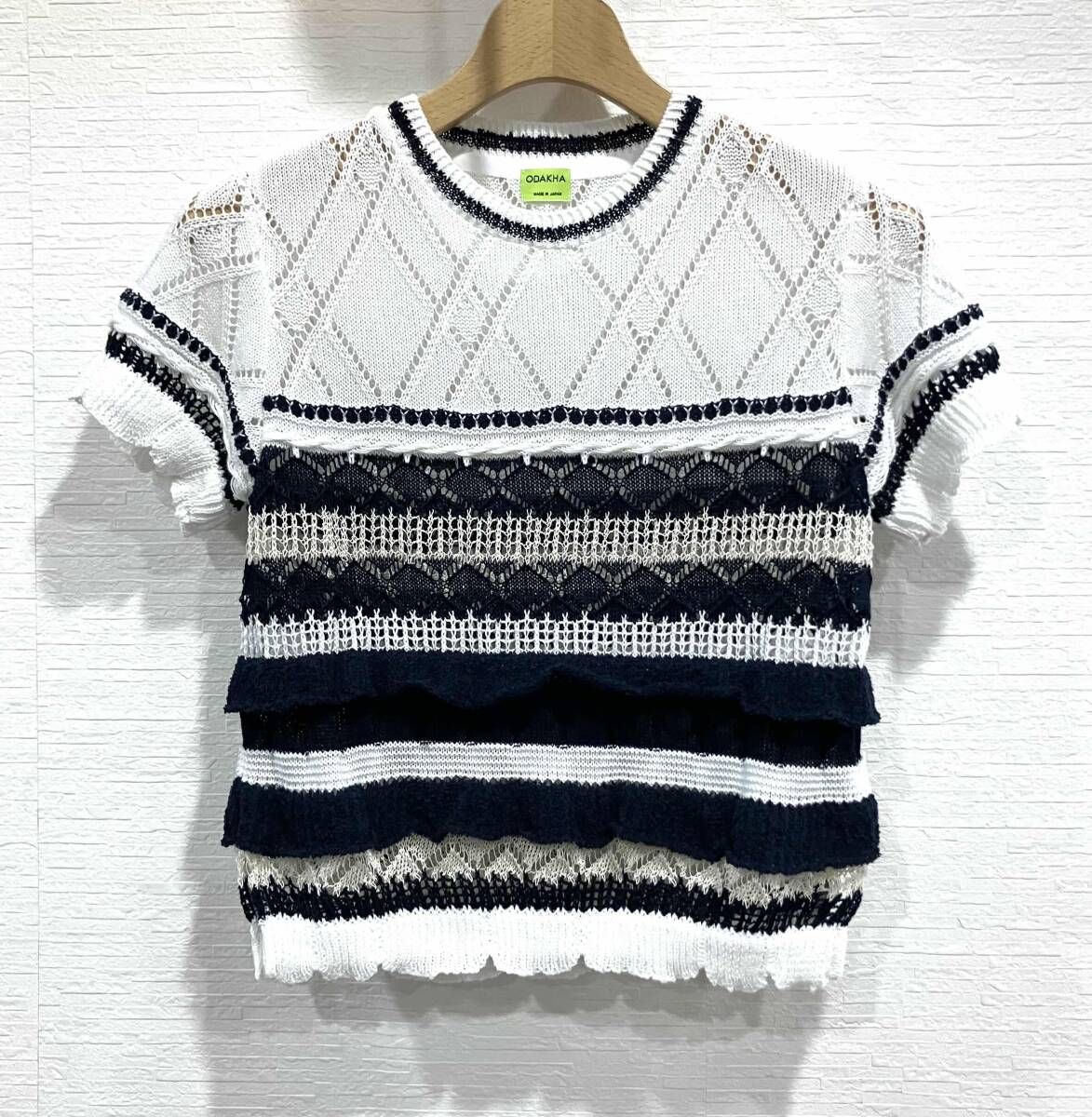 ODAKHA/半袖ニット/26SS