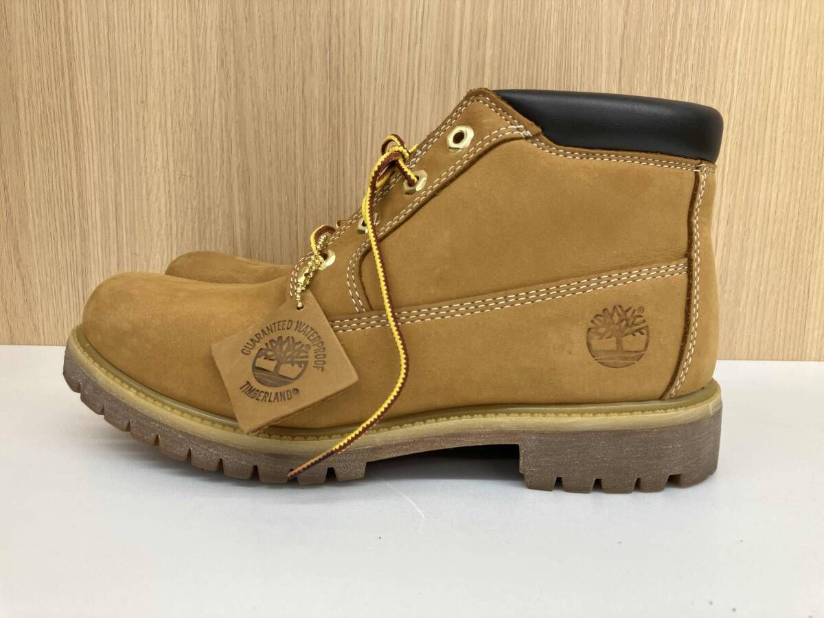 Timberland ティンバーランド ウォータープルーフ チャッカブーツ TB123061231 ショートブーツ 26.5 キャメル 通年