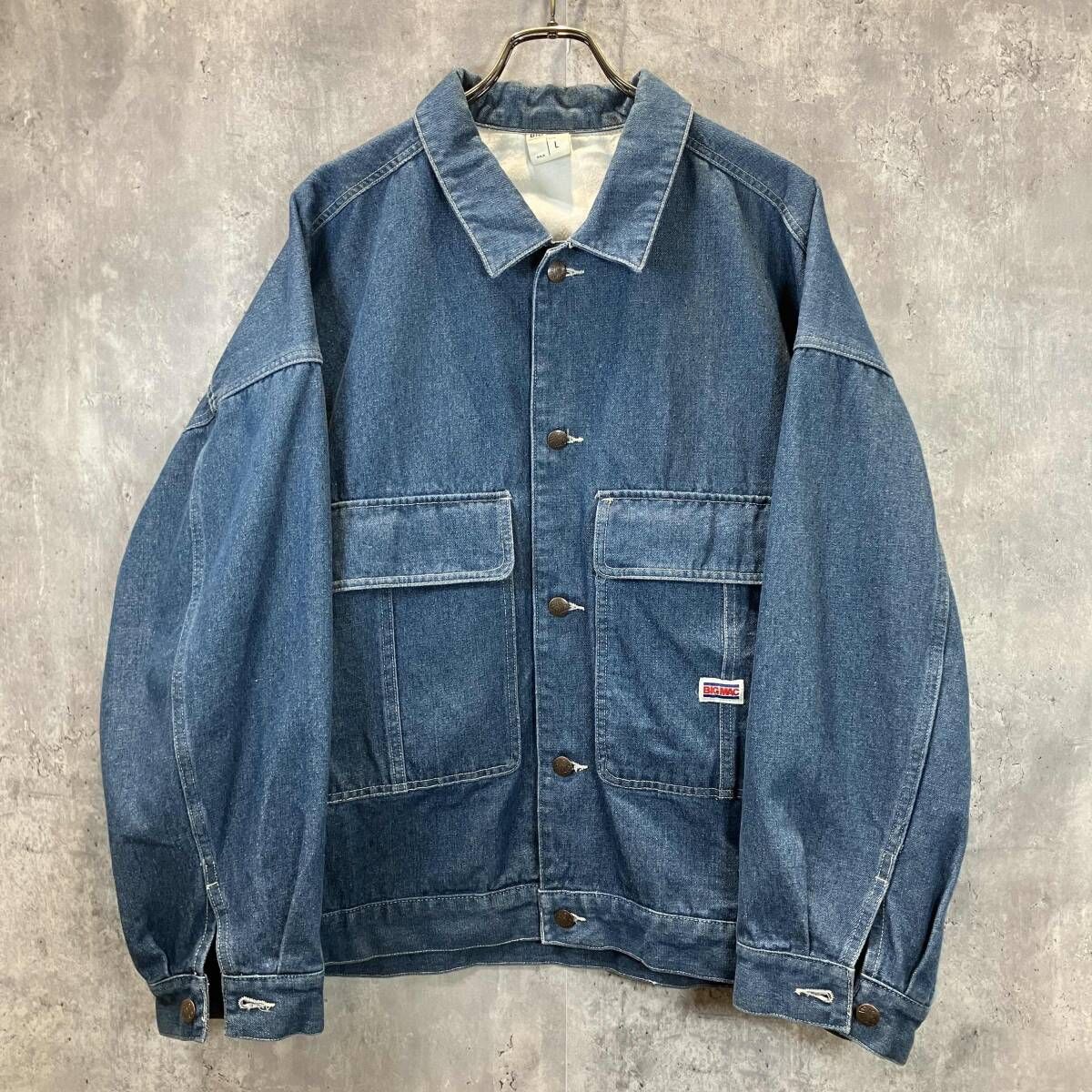 BIG MAC × Freaks Store Denim cover all sizeL Gジャン（デニム