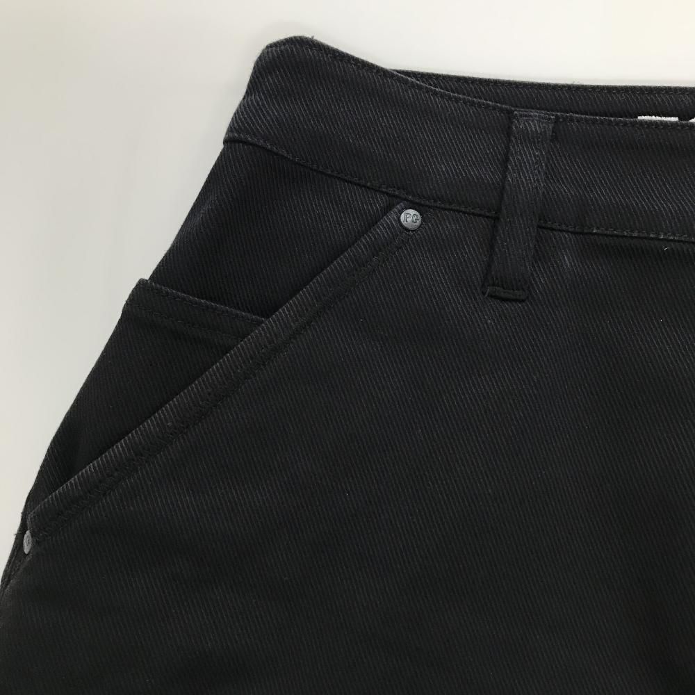 美品】パーリーゲイツ スカート ネイビー×白 コットン混 ストレッチ