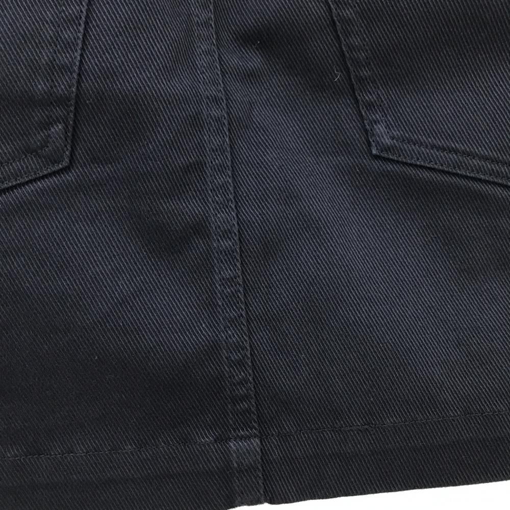 美品】パーリーゲイツ スカート ネイビー×白 コットン混 ストレッチ
