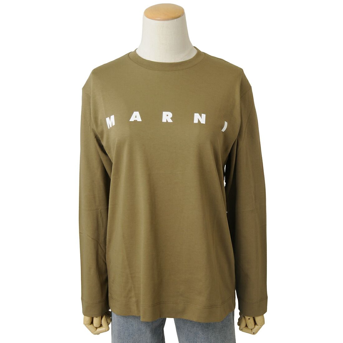 マルニ MARNI Tシャツ カットソー ロンT レディース キッズ グリーン M01603M00RF721 MARNI KIDS