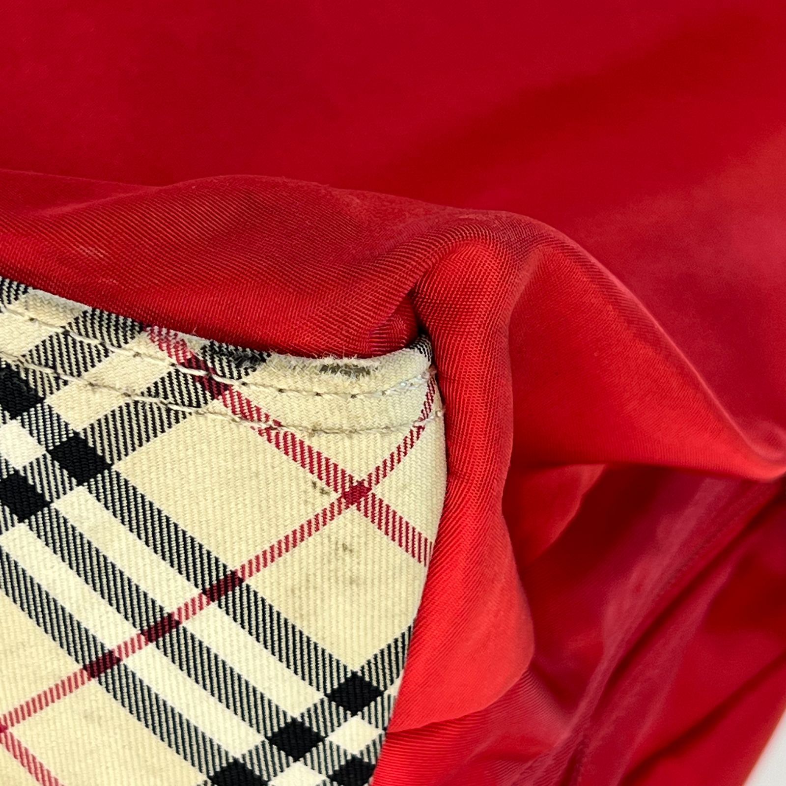 大容量】BURBERRY バーバリー トートバッグ ハンドバッグ ナイロン